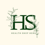 health shop here high resolution logo